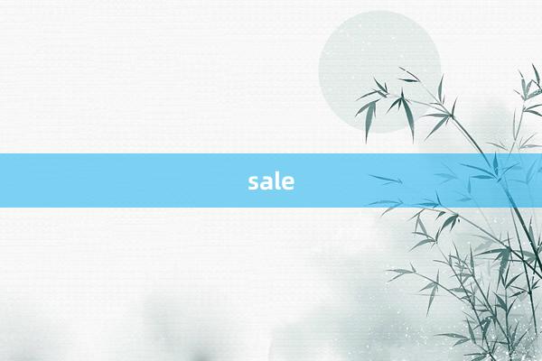 sale